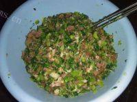 美味芥菜猪肉包做法图解4)