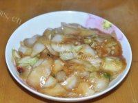醋溜白菜片自制