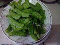 家常菜清炒豌豆片做法图解3)