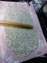 家常葱香芝麻土豆饼干做法图解9)