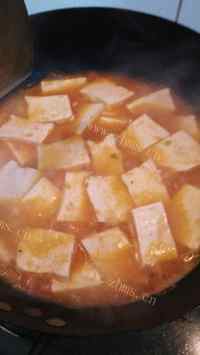家常菜番茄豆腐