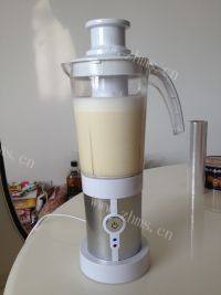 自制的原味豆浆做法图解3)