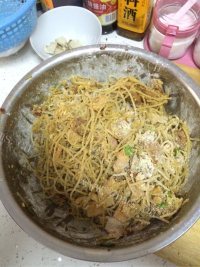 诱人的粉蒸肉做法图解11)