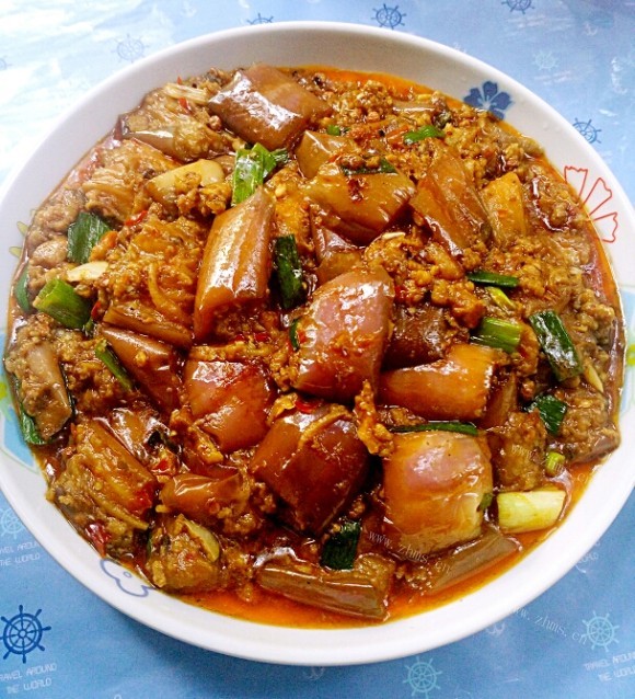 诱人的肉末茄子