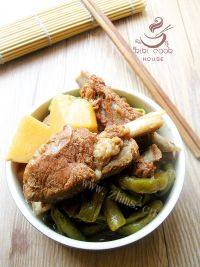 简易版-排骨炖豆角