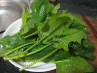 家常菜芝麻菠菜做法图解2)