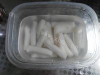 美味的铁板煎年糕豆腐做法图解2)
