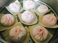 美味的火龙果皮笋丁包做法图解12)