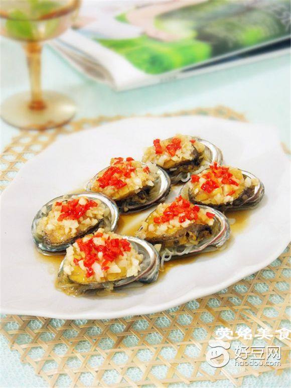 蒜蓉粉丝蒸鲍鱼