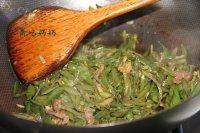 家常菜豆角丝炒肉