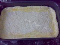 黑椒肠磨菇披萨做法图解5)