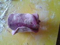 紫薯玫瑰花馒头做法图解9)