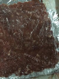 自制猪肉脯做法图解9)
