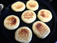 美味奶香玉米发面饼做法图解8)