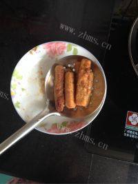 美味的孜然糍粑条做法图解5)