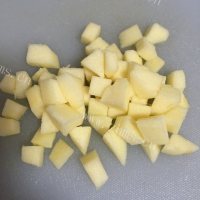 自制苹果鸡蛋饼做法图解2)