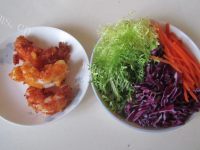 美味鲜虾春饼做法图解11)