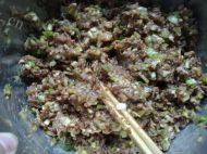 自己做的牛肉大葱水饺做法图解4)