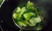 家常菜白灼小棠菜做法图解8)