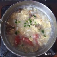西红柿疙瘩汤做法图解3)