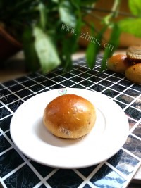 自制蔓越莓小餐包做法图解12)