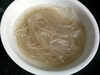 家常菜菠菜拌粉丝做法图解2)