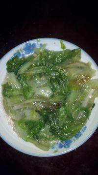 意犹未尽的清炒生菜