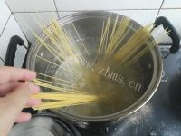 美味的培根奶油意面#百味来做法图解5)