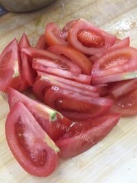 家常菜番茄炒蛋做法图解3)