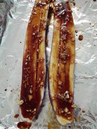 自制蒜香花生烤茄子做法图解6)
