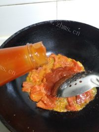 美味的茄汁日本豆腐做法图解7)