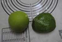 自制抹茶红豆酥饼做法图解3)
