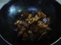 美味的百叶结烧肉