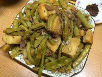 土豆炖豆角