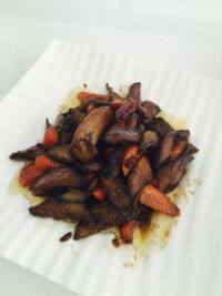 家常菜酱爆茄子