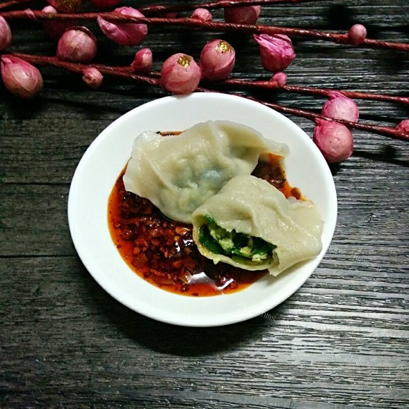 香气浓郁的韭菜鸡蛋水饺