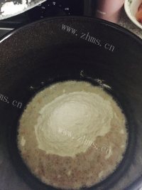 奶香葡萄干蛋糕做法图解2)