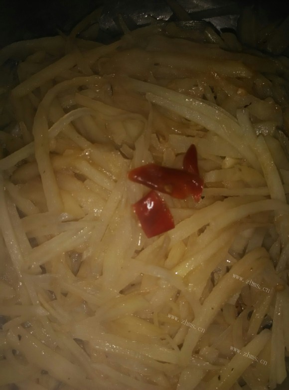 可口的酸辣土豆丝