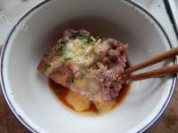 家常菜虎皮青椒酿肉做法图解9)