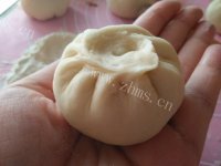 人间美味般的豆沙包做法图解7)