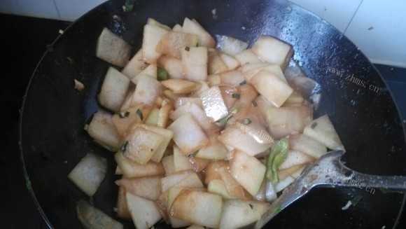 五味俱全的炒冬瓜