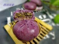 自制紫薯豆沙包