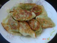 自己做的香煎饺子