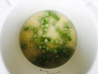 好吃的青豆瘦肉小米粥做法图解1)