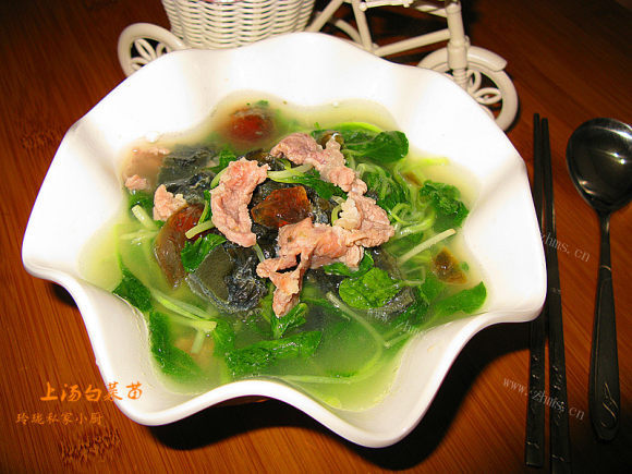 上汤白菜苗