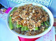 家常菜蒜蓉粉丝蒸丝瓜