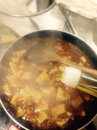 香飘十里的麻婆豆腐做法图解9)