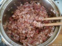 家常豆角猪肉水饺做法图解5)