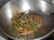 茄子炒肉丝