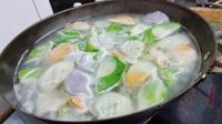 妈妈做的五彩缤纷的年夜饺子做法图解10)
